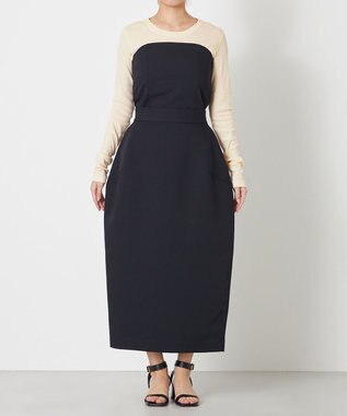 NAVE 【Nave・セットアップ可/洗える/吸水速乾】ドライチノ スカート ブラック系