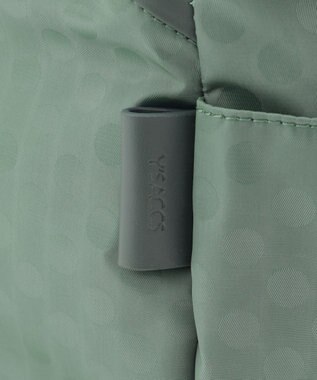 Y'SACCS Polka Dots　パイピングポケットコンパクトリュック ライトグリーン