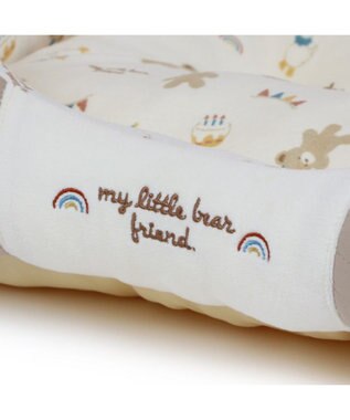 PET PARADISE ペットパラダイス くまちゃん キルトカドラー L 78×56cm ブラウン