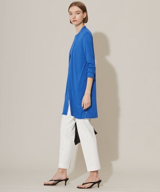 ICB 【WEB限定カラーあり・接触冷感・UVカット】PINION ロングカーディガン ラピスラズリ系