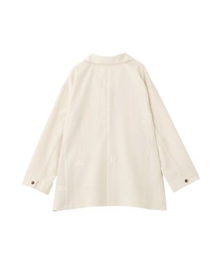 Green Parks オーバーサイズＷ釦ライトジャケット Ecru