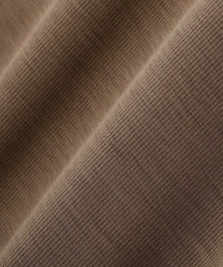 YECCA VECCA 【接触冷感】カットノースリーブワンピース Dark Beige