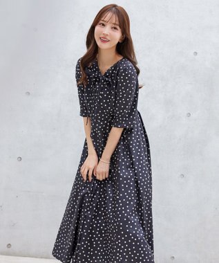 TOCCA 【00サイズあり・接触冷感・洗える】RAINY MORNING ドレス ブラック系5