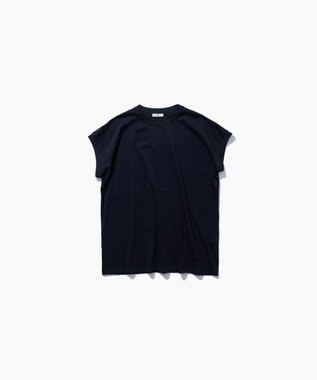 ATON DRY COTTON JERSEY | オーバーサイズプルオーバー NAVY