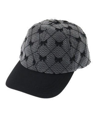 Green Parks ・ＴＯＲＣＨ　リボンジャカードキャップ Black