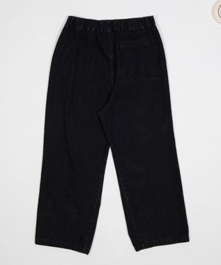 WEGO 【ユニセックス着用ITEM/SMLサイズ展開】イージーサーカスパンツ デニムブラックソノタ