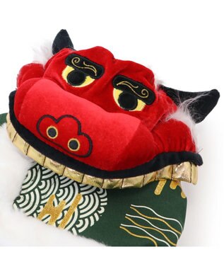 PET PARADISE ペットパラダイス 獅子舞コート’24 小型犬 緑