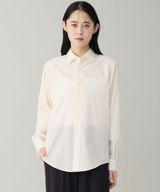 UNFILO MENS 【OCEANS 雑誌・web 掲載 / 男女兼用】TR デイリークリーンシャツ オフホワイト