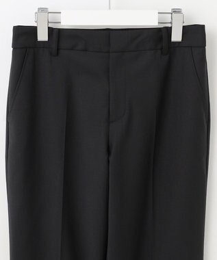 J.PRESS LADIES L BAHARIYE SOLID テーパード パンツ ブラック系