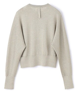 BEIGE， SMITHONITE / リュクスグリッター ドルマンカーディガン Grayge