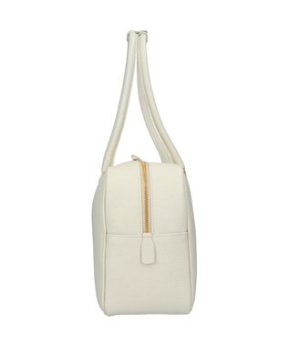 INTER-CHAUSSURES 【CHRISTIAN VILLA】イタリアンレザークラシックボストン オフホワイト