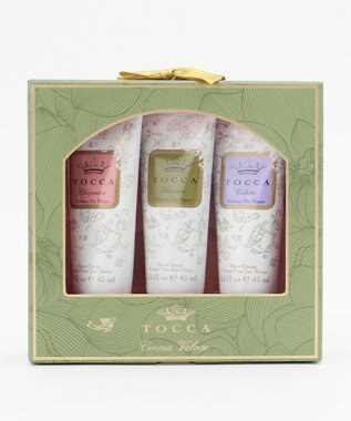 TOCCA CREMA VELOCE GREEN ハンドクリームセット ゴールド系