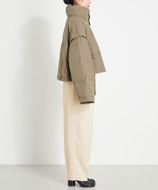 NAVE カスタムダウンコート カーキ系