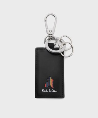 Paul Smith マーケトリー ブライトストライプ ラビット キーリング