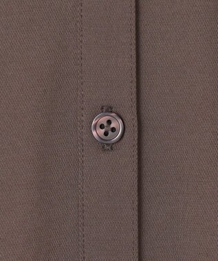 自由区 L 【WEB限定・洗える】ディフォームピケ ワンピース ブラウン系