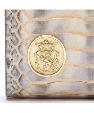 A.D.M.J. 【スネークレザー】スモールウォレット リラ