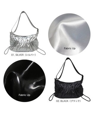 ROOTOTE 3635【シャーリングトート】SC.デリ.メタリックショルダー-A 01：シルバー