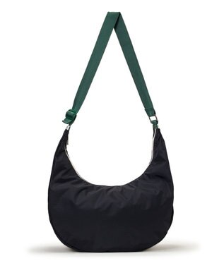 LeSportsac LG HAMMOCK ADJ BAG/ディープシー/ボトルグリーンウェビング ディープシー/ボトルグリーンウェビング