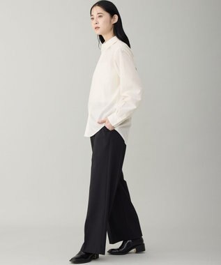 UNFILO MENS 【OCEANS 雑誌・web 掲載 / 男女兼用】TR デイリークリーンシャツ オフホワイト