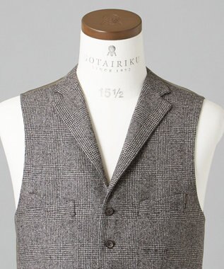 GOTAIRIKU 【MARLING&EVANS】FLANNEL スリーピーススーツ グレー系4