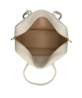 INTER-CHAUSSURES 【CHRISTIAN VILLA】イタリアンレザークラシックボストン オフホワイト