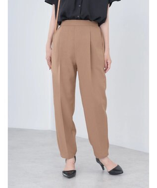 earth music&ecology テーパードパンツ Camel