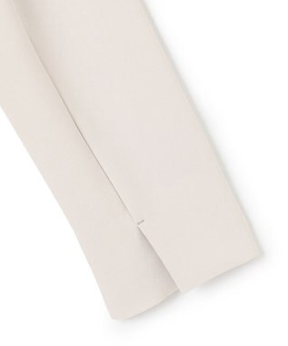 23区 S 【セットアップ対応/洗える】合繊 セットアップ ノーカラー ジャケット ベージュ系