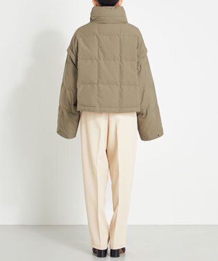 NAVE カスタムダウンコート カーキ系