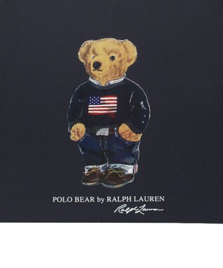 MOONBAT 【キッズ】POLO RALPH LAUREN（ポロ ラルフローレン）ポロベア 晴雨兼用 長傘 カラーコンビ ビニール窓 イエロー