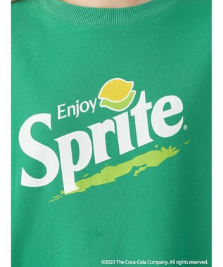 earth music&ecology 別注Ｓｐｒｉｔｅ「R」スウェット Green