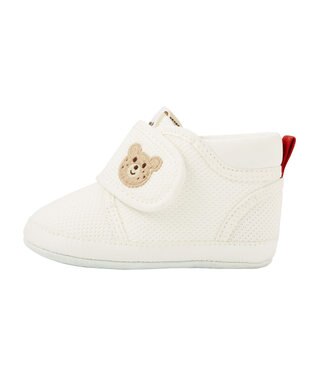 MIKI HOUSE HOT BISCUITS 【10.5-12.5cm】 ソフトメッシュ プレシューズ 白