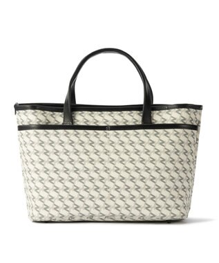 ZERO HALLIBURTON モノグラム カートトートバッグ 82534 ゴルフバッグ アイボリー