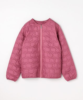 ANY KIDS 【ドッキング可能】ネコキルトブルゾン ピンク