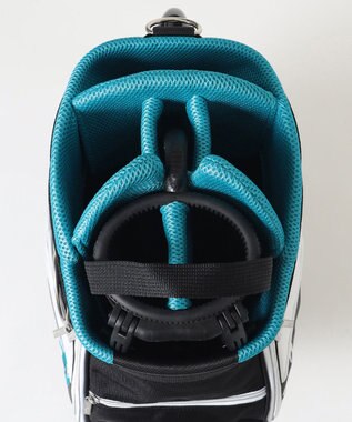 23区GOLF 待望の新デザイン登場！セルフスタンドバッグ内蔵キャディバッグ ブラック系