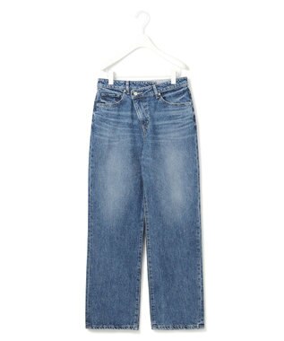 ICB 【CLASSY.1月号掲載・洗える】ウォーターリサイクルデニム カーブパンツ ブルーデニム系