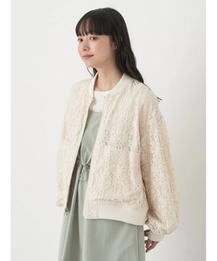 earth music&ecology リバーシブルＭＡー１ Ivory