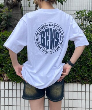 WEGO 【ユニセックス着用ITEM/MLサイズ展開】BENDAVISサークルロゴT（SS）