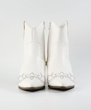 BONTRE 【MIONOTIS/ミオノティス】ショートウェスタンブーツ/40412 アイボリー