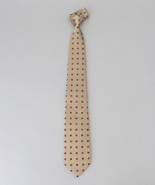 GOTAIRIKU GOTAIRIKU別注【日本製】シルク ネクタイ_小紋柄 ベージュ系8