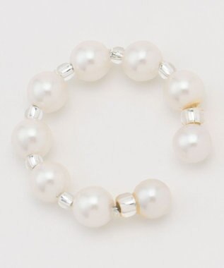 J.PRESS LADIES 【WEB限定・2way・2set】パール イヤカフ リング 【WEB限定】シルバー系