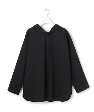 23区 【GOLD LABEL】コットンニドム 2WAYボウタイ ブラウス ブラック