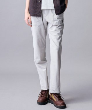 JOSEPH ABBOUD MOUNTAIN 【2WAYストレッチ/ECO撥水性】2WAYストレッチジャガードパンツ ライトグレー系