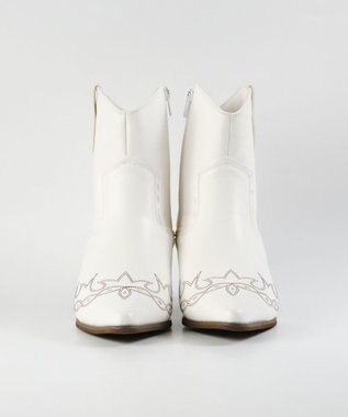 BONTRE 【MIONOTIS/ミオノティス】ショートウェスタンブーツ/40412 アイボリー