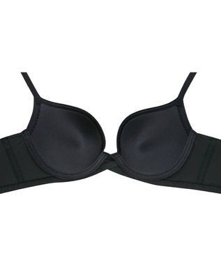WACOAL ブラジャー サイズや体型特徴に合わせた設計 背中に段差がつきにくい アウターにひびきにくい レディース BXC410 /ワコール ブラック