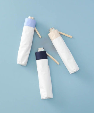 AURORA 【AURORA（オーロラ）】サマーシールド　バイカラー晴雨兼用傘（折りたたみ傘）