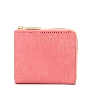 23区 VIOLAd'ORO L字ファスナー コンパクト ウォレット ピンク系