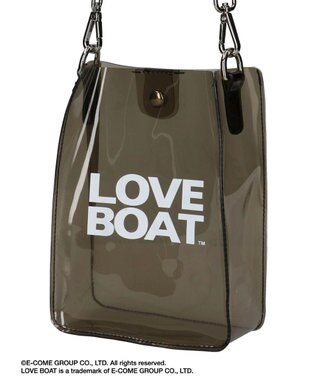 Green Parks ■別注　ＬＯＶＥ　ＢＯＡＴ　クリアショルダー Black