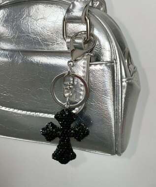 WEGO キラキラクロスキーホルダー