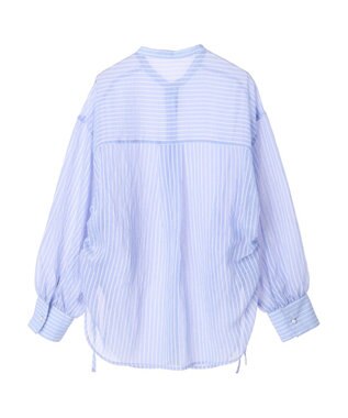 Green Parks ・ＥＬＥＮＣＡＲＥ　ＤＵＥ　ストライプシャツチュニック Blue