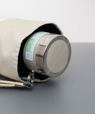 AURORA 【AURORA（オーロラ）】サマーシールド　バイカラー晴雨兼用傘（折りたたみ傘） オフホワイト×クリーム